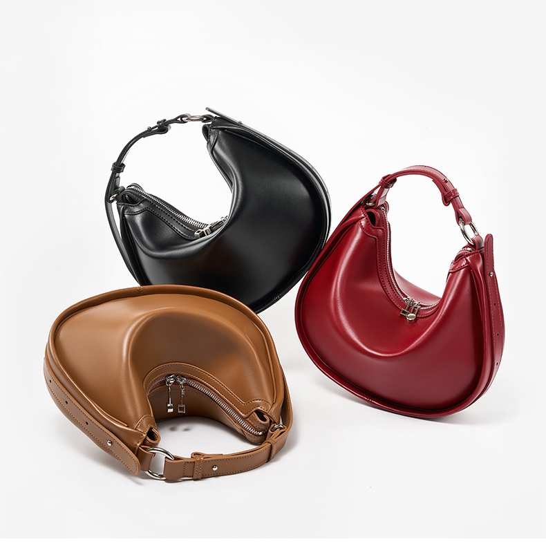 3WAY•3色•黒|カーキ|クラレット|牛革ハンドバッグ|牛革肩がけかばんバッグ|牛革ショルダーバッグ