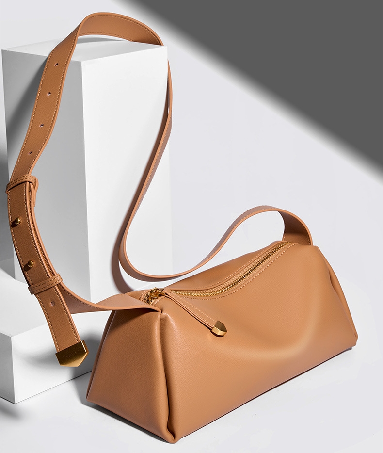 黒|カラメル|緑|3色•天然牛革ショルダーバッグ• 牛革肩がけかばんバッグ