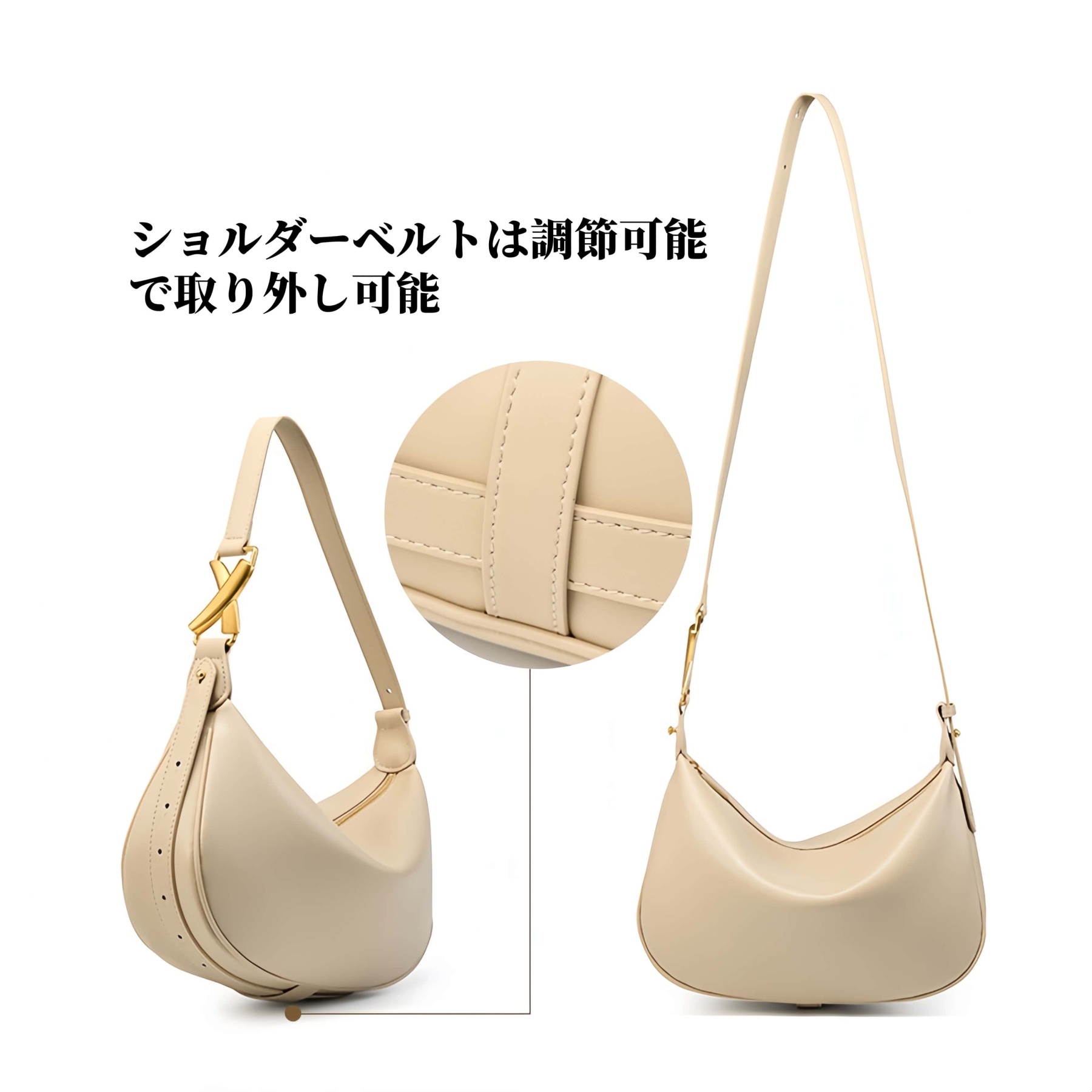 洗練された！|5色•牛革ショルダーバッグ|牛革肩掛けバッグ