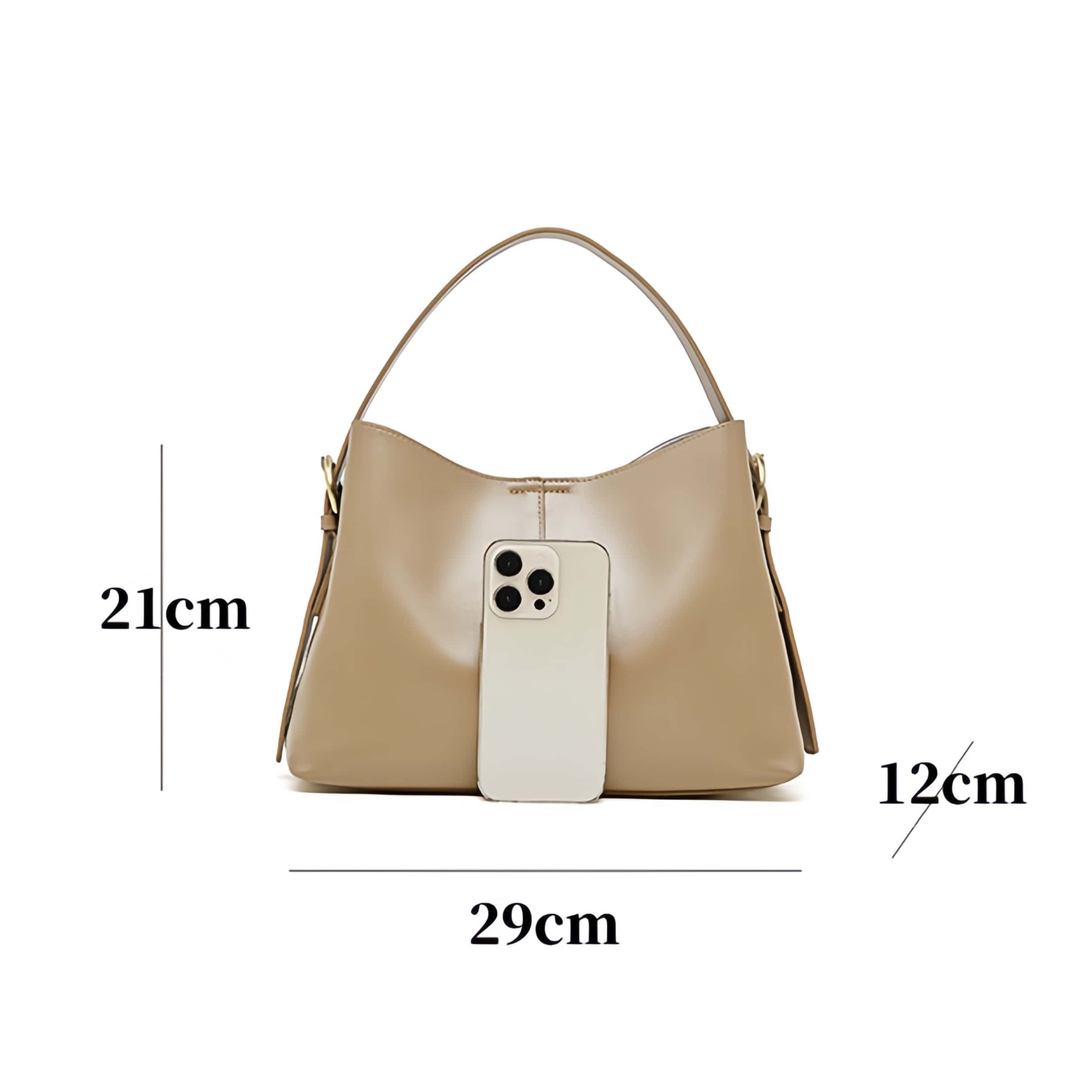 新発売！| カーキ|黒|コーヒー |3色|3WAY|牛革ハンドバッグ|牛革ショルダーバッグ|エブニングバッグ