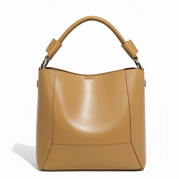 3WAY※One plus One-3WAY革新1+1※カーキ|黒|乳白|3色|牛革ハンドバッグ ※ 手持ちアウターバッグ+クロスボディインナーバッグ※