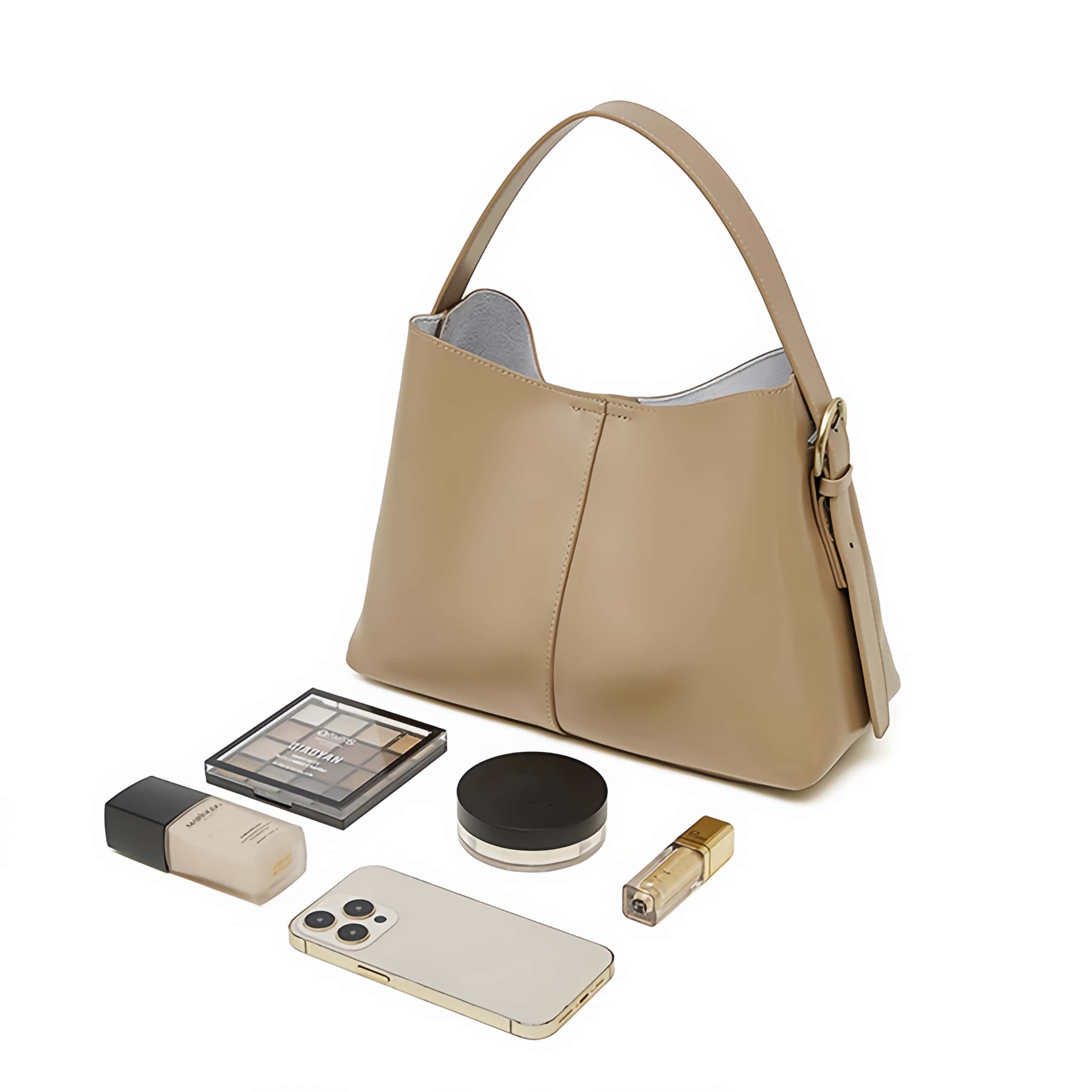 新発売！| カーキ|黒|コーヒー |3色|3WAY|牛革ハンドバッグ|牛革ショルダーバッグ|エブニングバッグ