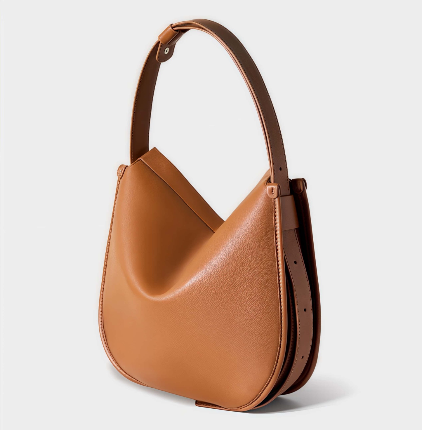 スタイリッシュなレトロ ！•カラメル|コーヒー|黒|3色•天然牛革シングルショルダーバッグ•牛革トートバッグ