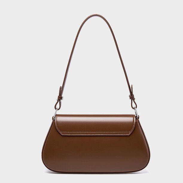 レザーエブニングバッグ|牛革ショルダーバッグ|斜め掛けバッグ