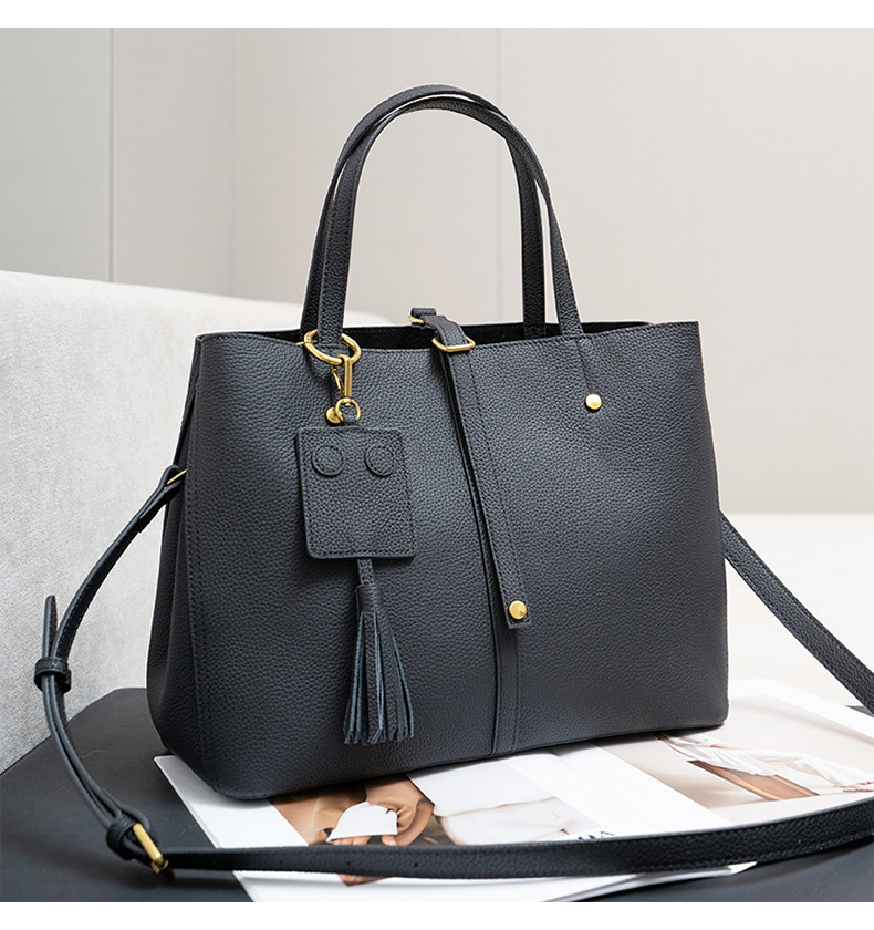 大容量牛革トートバッグ|斜め掛けバッグ|手提げバッグ|レザービジネスバッグ