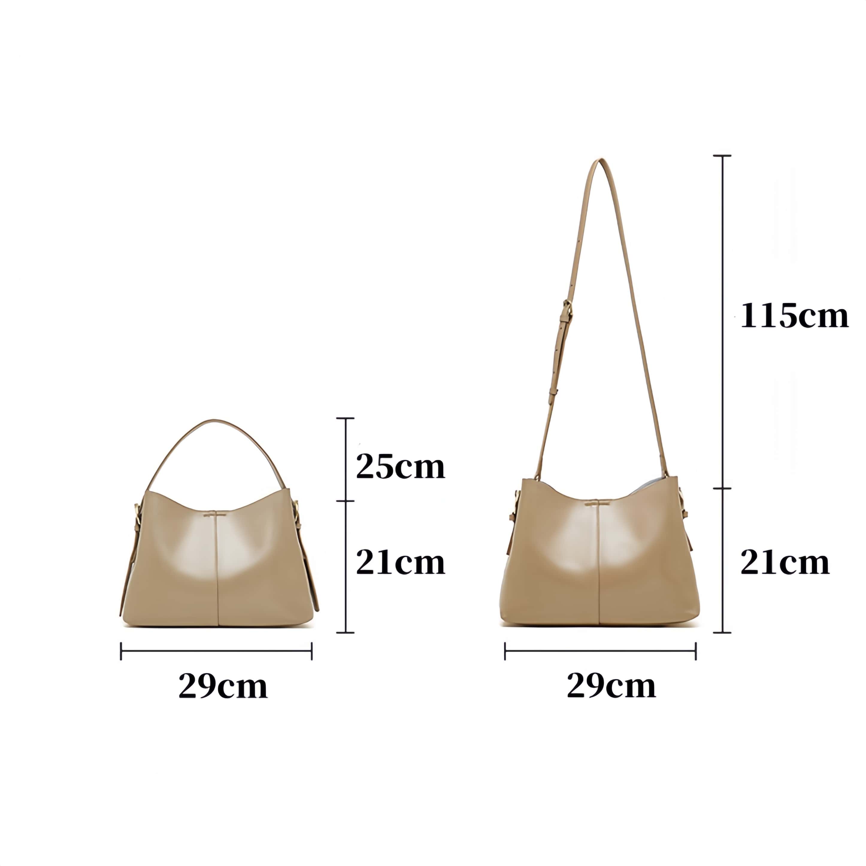 新発売！| カーキ|黒|コーヒー |3色|3WAY|牛革ハンドバッグ|牛革ショルダーバッグ|エブニングバッグ