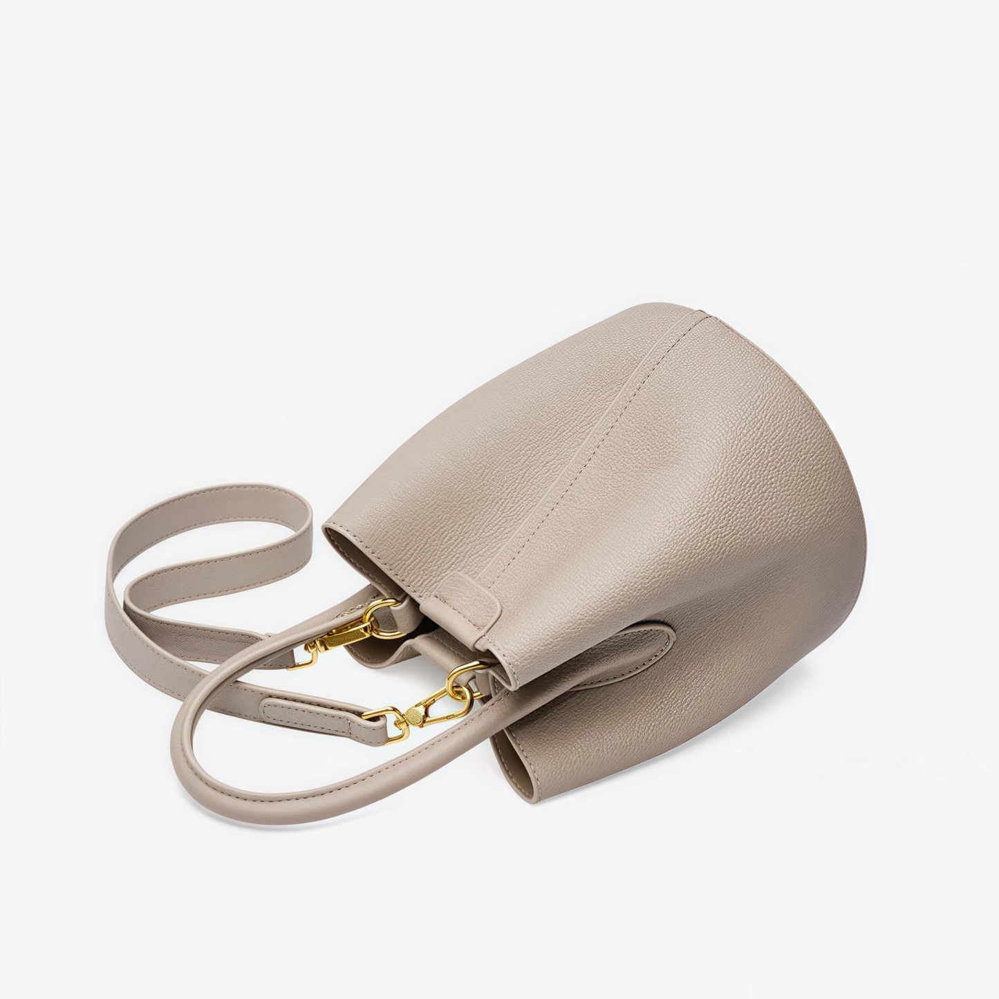 子袋付きの多機能牛革バッグ|本革ハンドバッグ｜斜め掛けバッグ｜2本のショルダーストラップが付属して