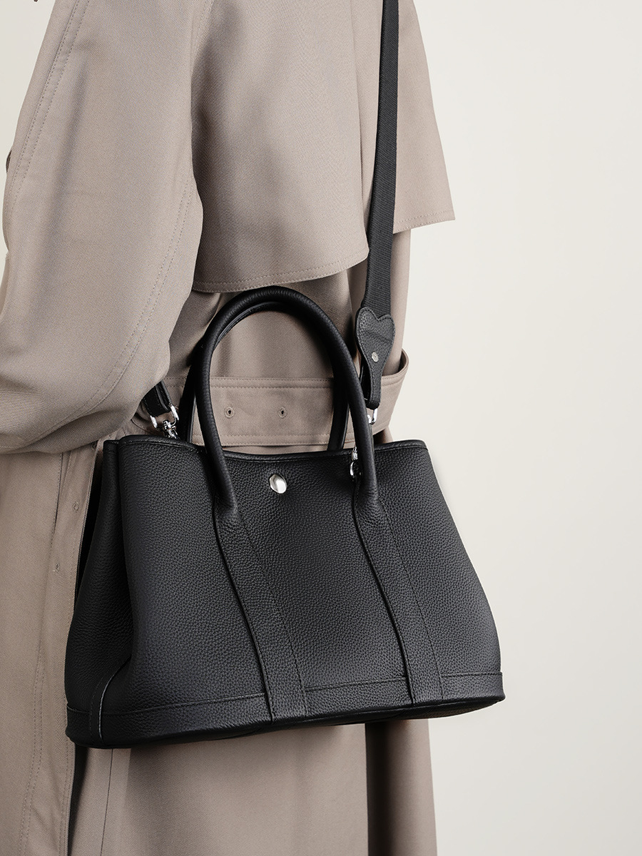 子袋付きの多機牛革バッグ|本革ハンドバッグ｜斜め掛けバッグ｜2本のショルダーストラップが付属しています