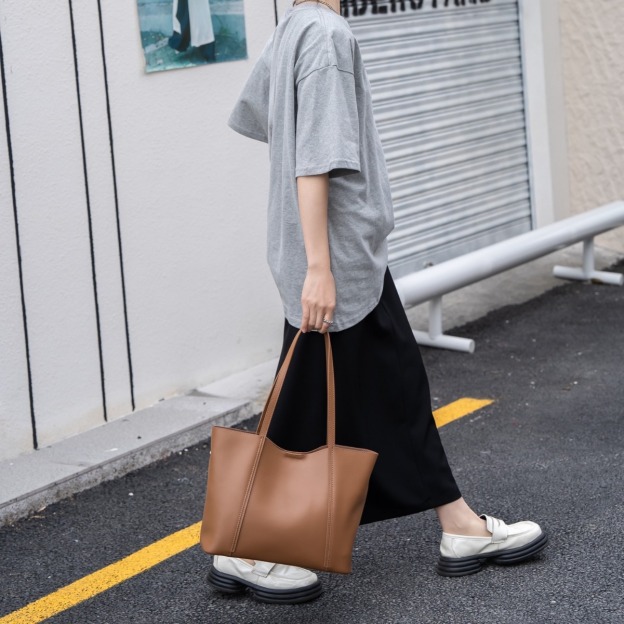 牛革トートバッグ|5色|通勤や旅行に最適