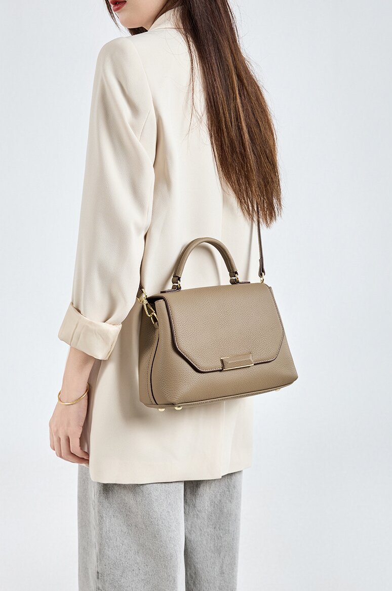 4色|3WAY|牛革斜ショルダー|手提げバッグ|レザー斜め掛けバッグ