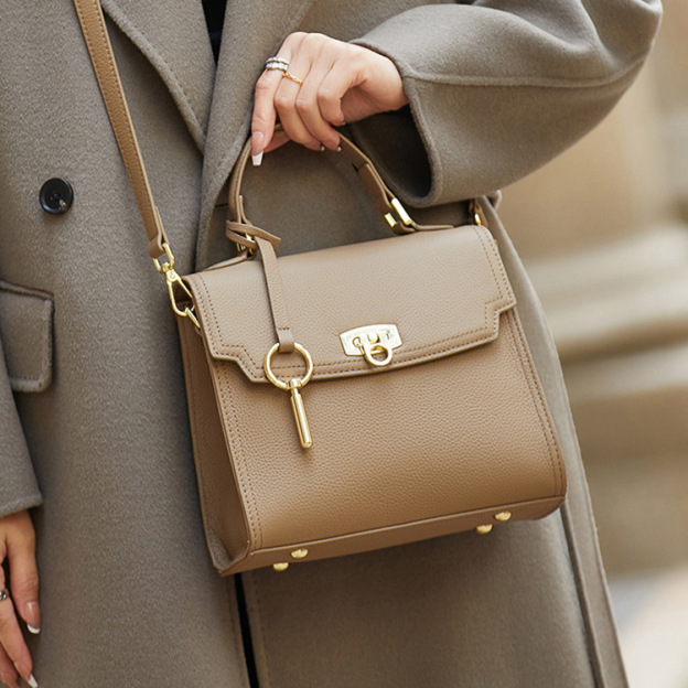 4色|牛革バッグ|牛革ハンドバッグ|ショルダーバッグ|斜め掛けバッグ