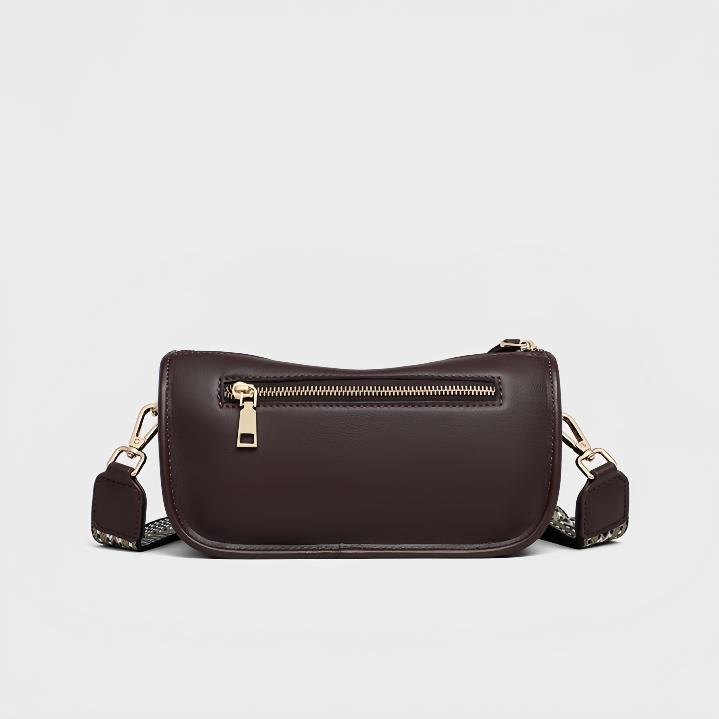 新作！•茶•3WAY•天然牛革ショルダーバッグ•ショルダーストラップが2本付属