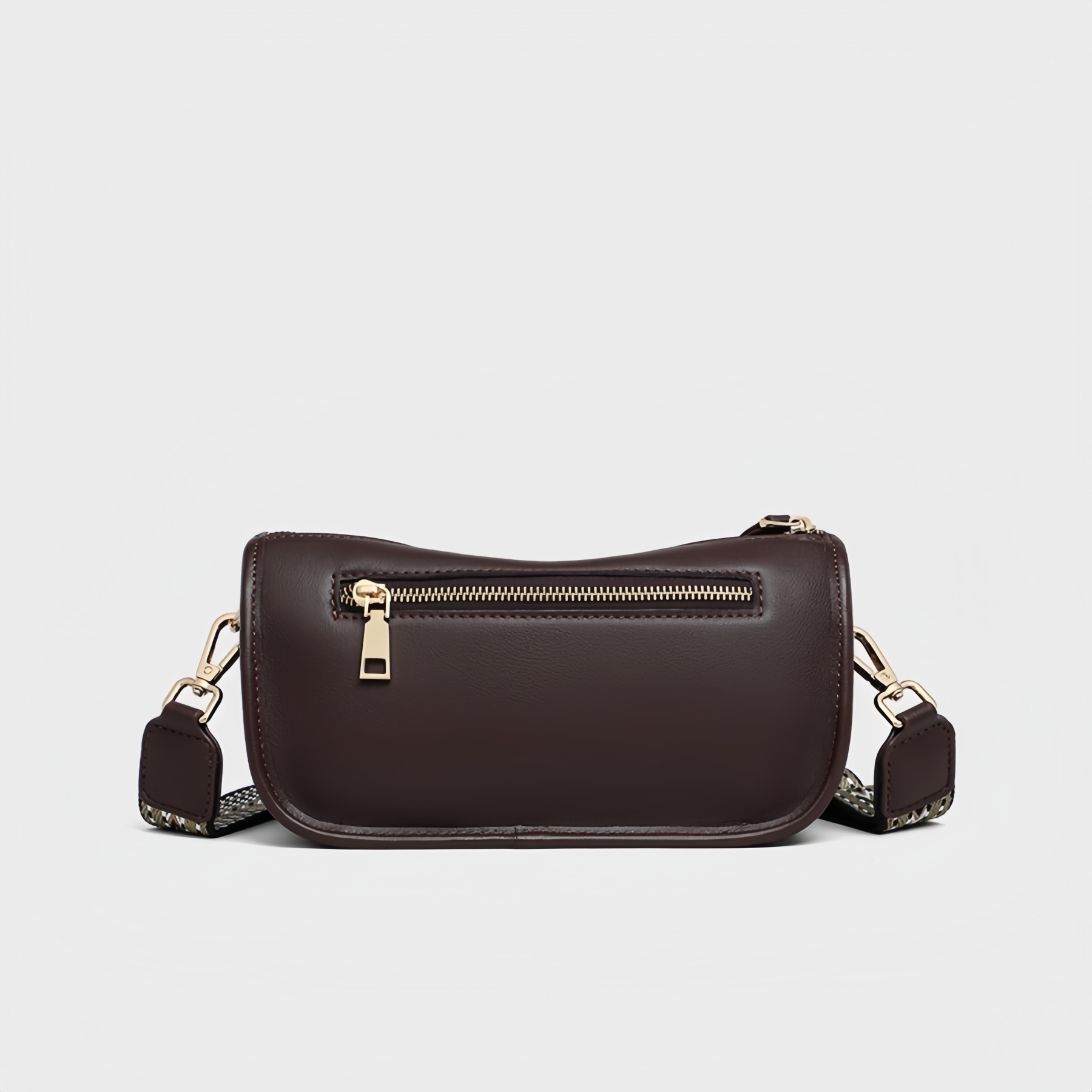 新作！•茶•3WAY•天然牛革ショルダーバッグ•ショルダーストラップが2本付属