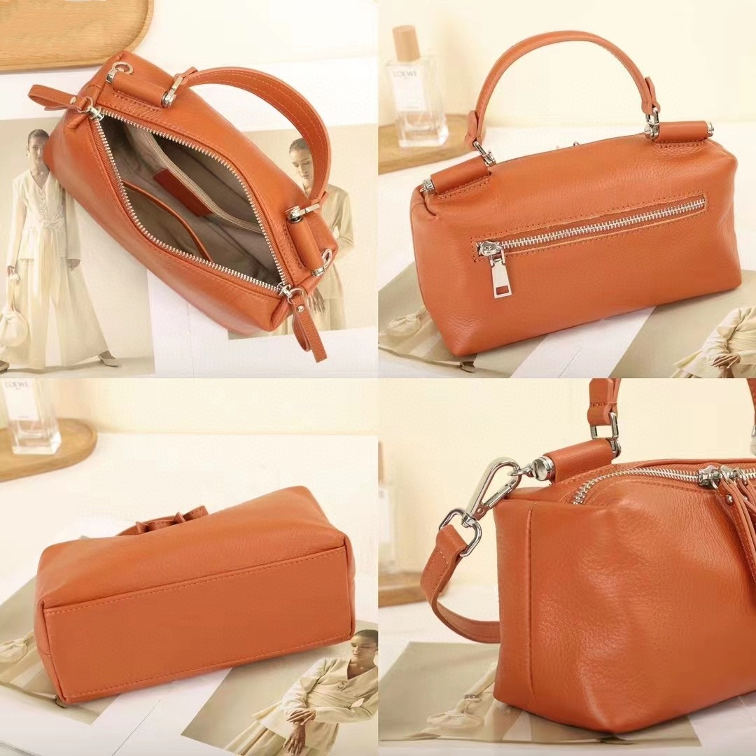 優雅な雰囲気 ! •3WAY•7色•天然牛革ハンドバッグ•牛革ショルダーバッグ