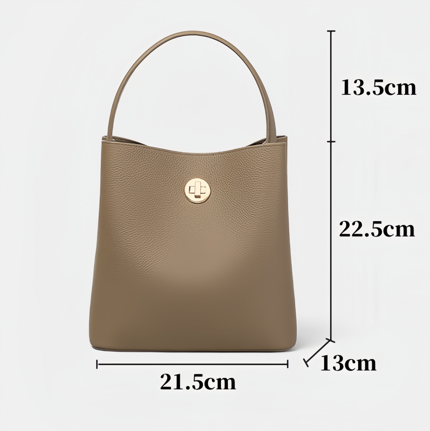 高級感溢れる！カーキ|黒|2色|3WAY|厚みある柔らかい天然牛革製ハンドバッグ兼ショルダーバッグ|2本の肩ベルト付属