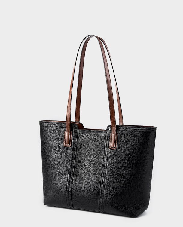 上質な天然牛革トートバッグ |大容量設計|通勤に最適