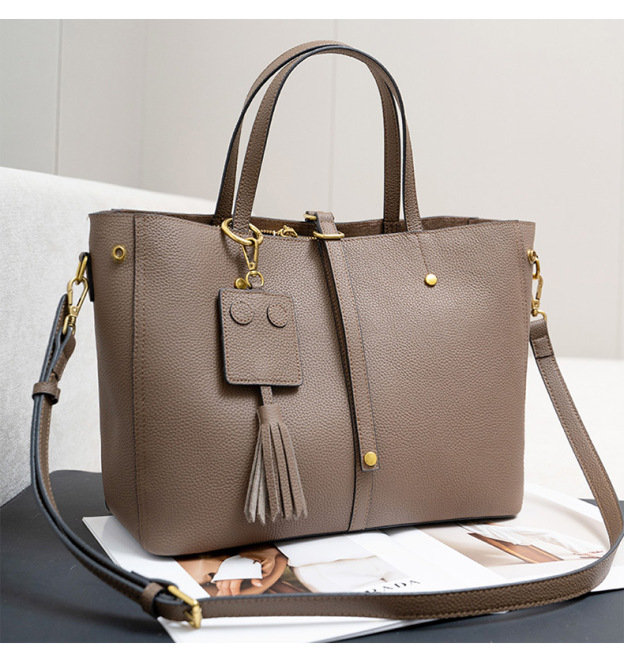 大容量牛革トートバッグ|斜め掛けバッグ|手提げバッグ|レザービジネスバッグ