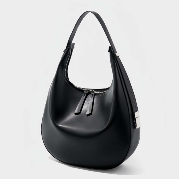 高級感たっぷり！•乳白|黒|2色•天然牛革トートバッグ •牛革シングルショルダーバッグ