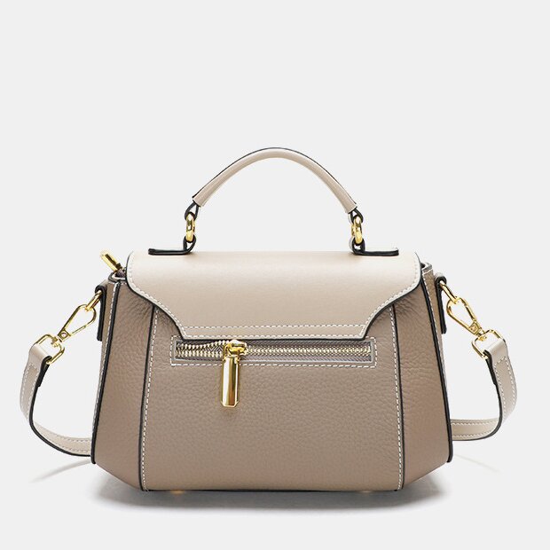 牛革斜め掛けバッグ|片肩バッグ|牛革ハンドバッグ|スーツに合わせる