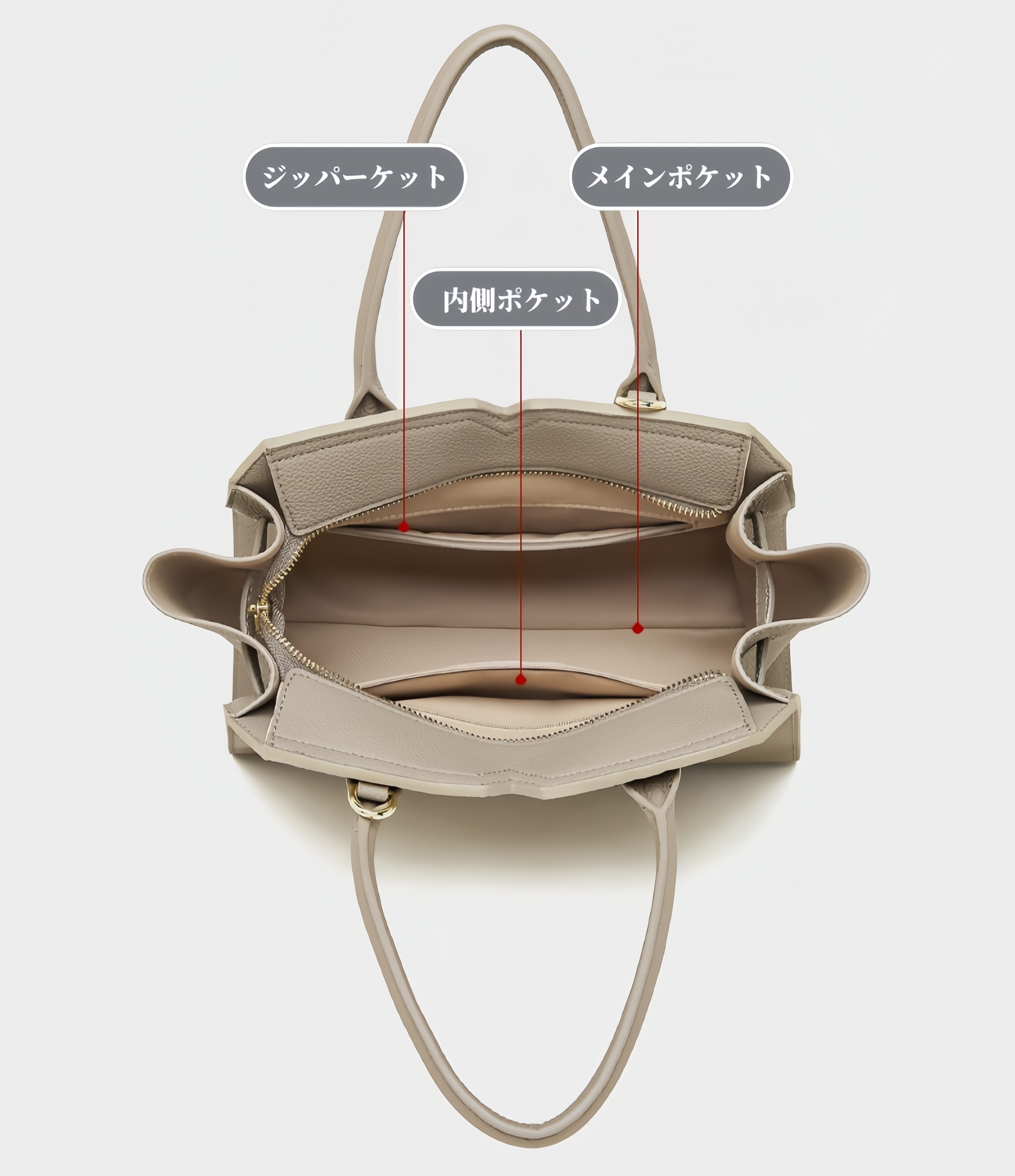 レディースビジネスバッグ|本革牛革手提げバッグ|ショルダーバッグ