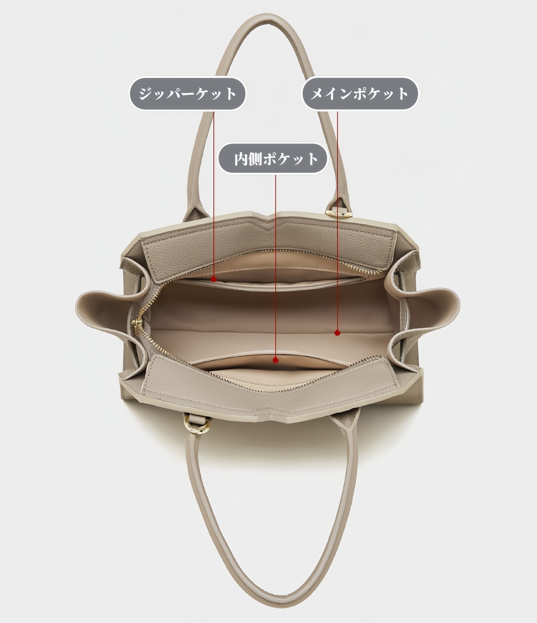 レディースビジネスバッグ|本革牛革手提げバッグ|ショルダーバッグ
