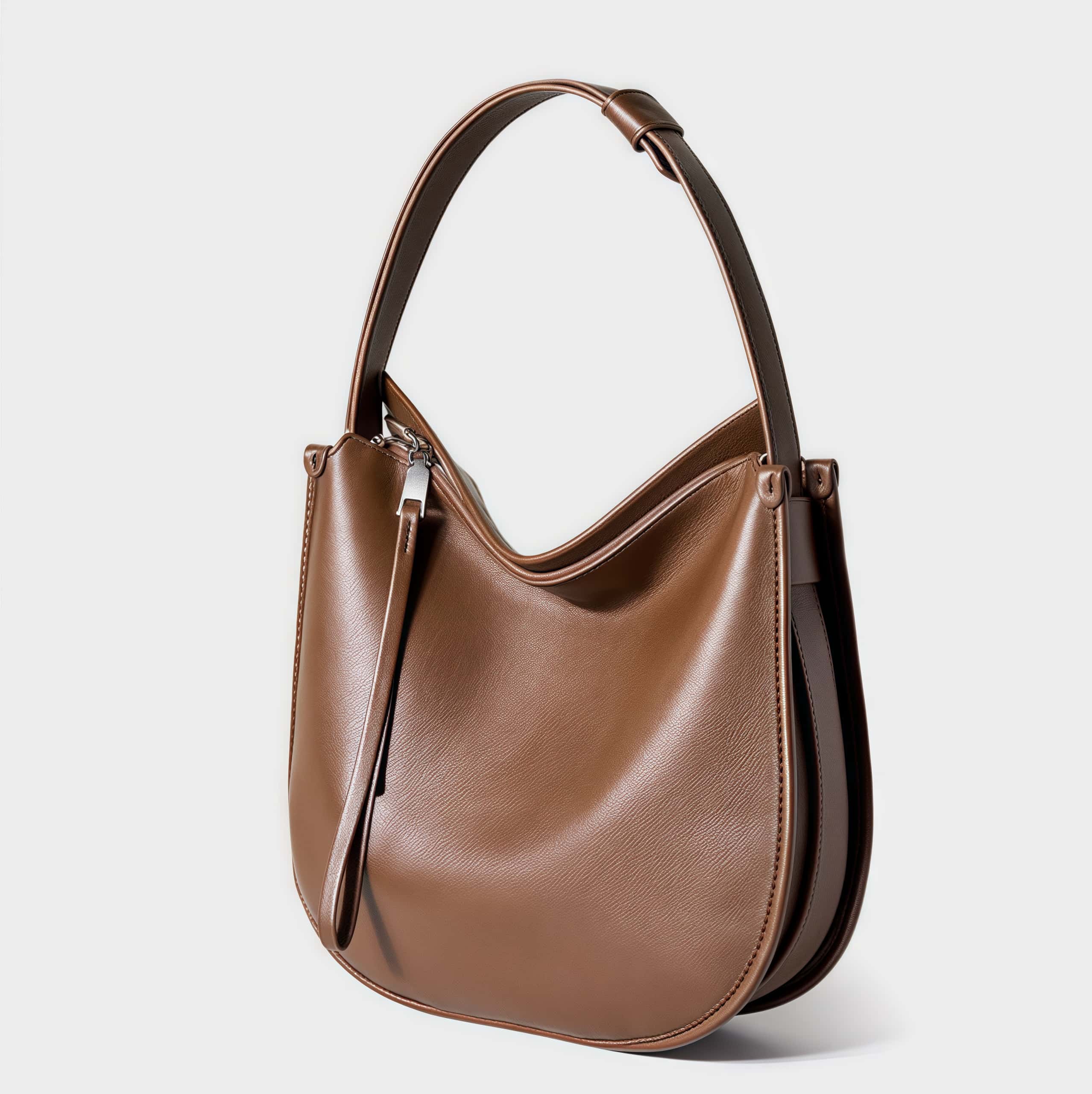 スタイリッシュなレトロ ！•カラメル|コーヒー|黒|3色•天然牛革シングルショルダーバッグ•牛革トートバッグ