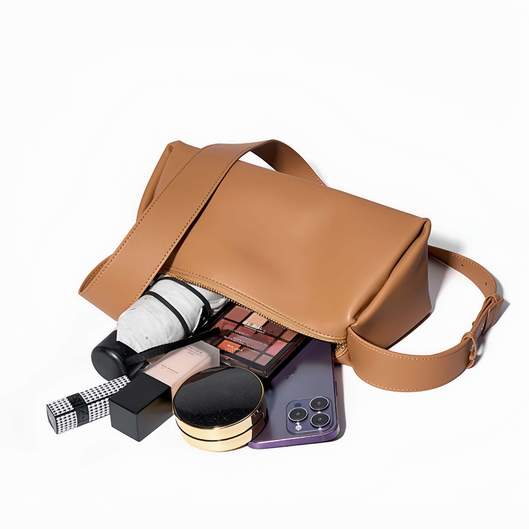 黒|カラメル|緑|3色•天然牛革ショルダーバッグ• 牛革肩がけかばんバッグ