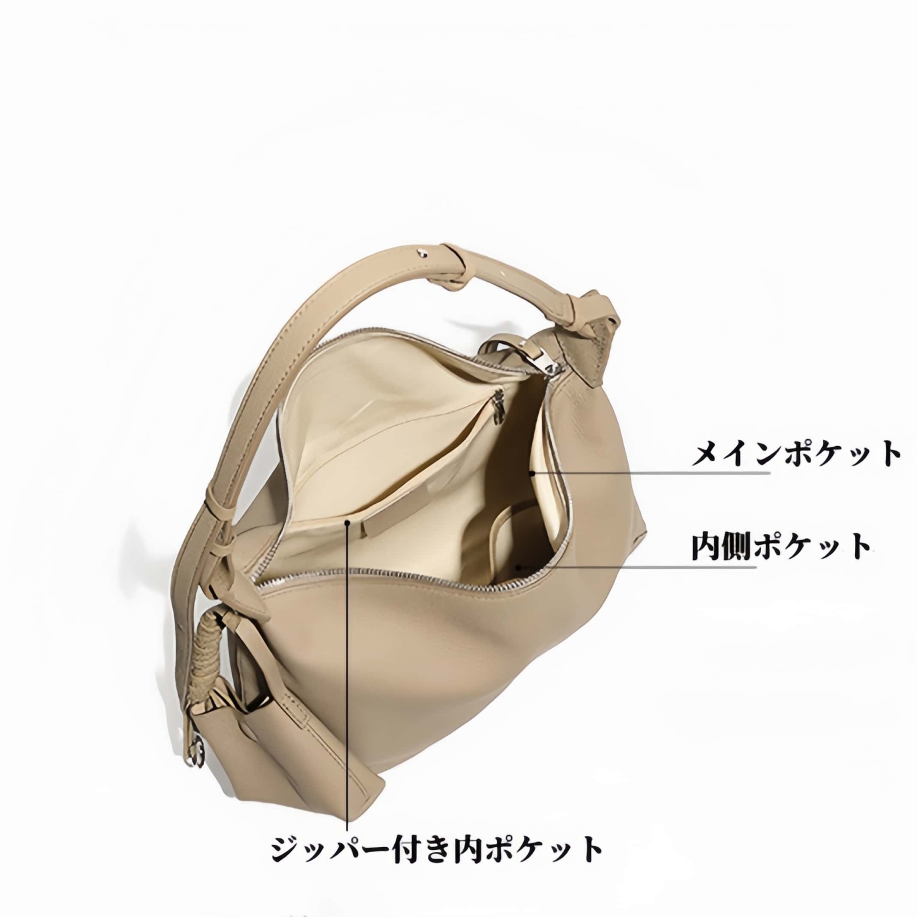 【新作登場】シンプルスタイル 牛革バッグ｜3 通り使い分け可能（ショルダー・クロス・トート）｜ブラジル産上質牛革