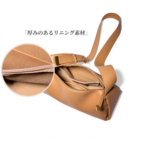 黒|カラメル|緑|3色•天然牛革ショルダーバッグ• 牛革肩がけかばんバッグ