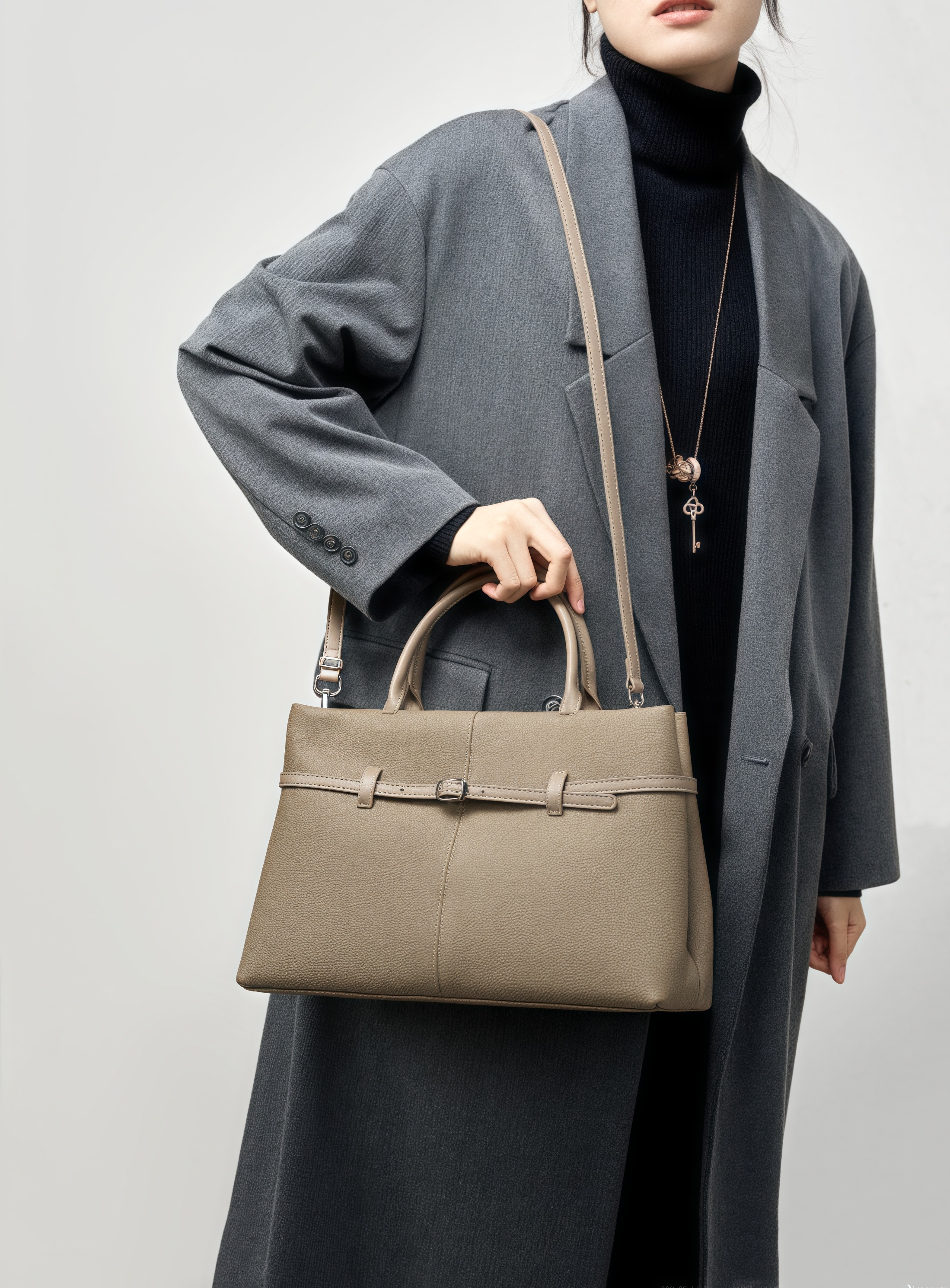 レザーバッグ|和装に合う|4色|3WAY|牛革ハンドバッグ|牛革ショルダーバッグ