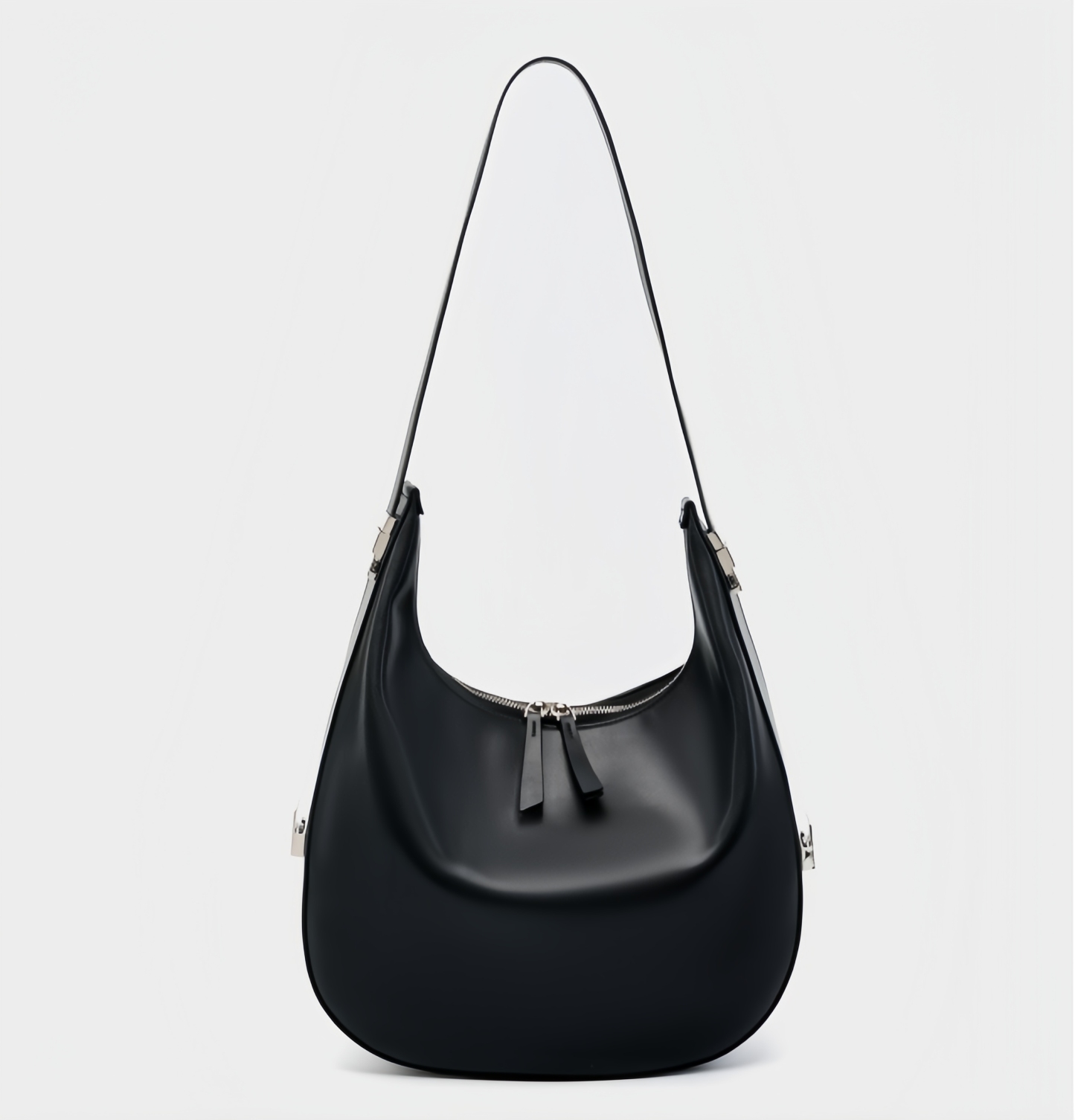 高級感たっぷり！•乳白|黒|2色•天然牛革トートバッグ •牛革シングルショルダーバッグ