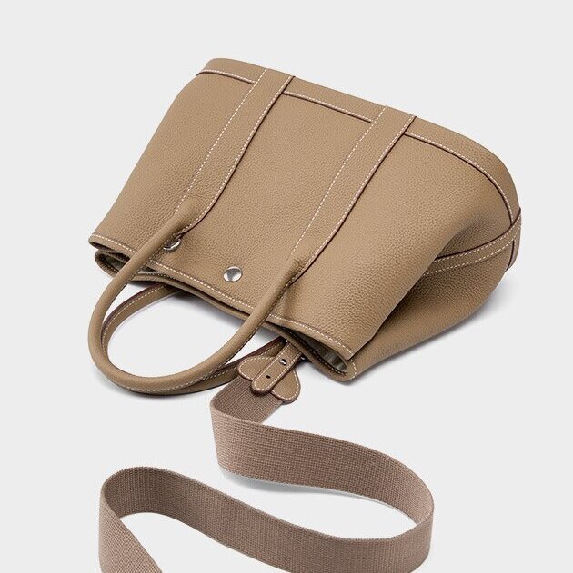 子袋付きの多機牛革バッグ|本革ハンドバッグ｜斜め掛けバッグ｜2本のショルダーストラップが付属しています