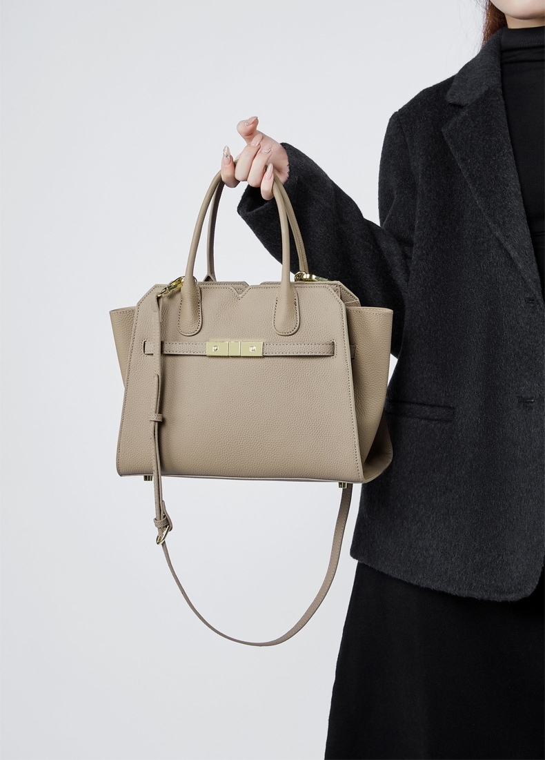 レディースビジネスバッグ|本革牛革手提げバッグ|ショルダーバッグ