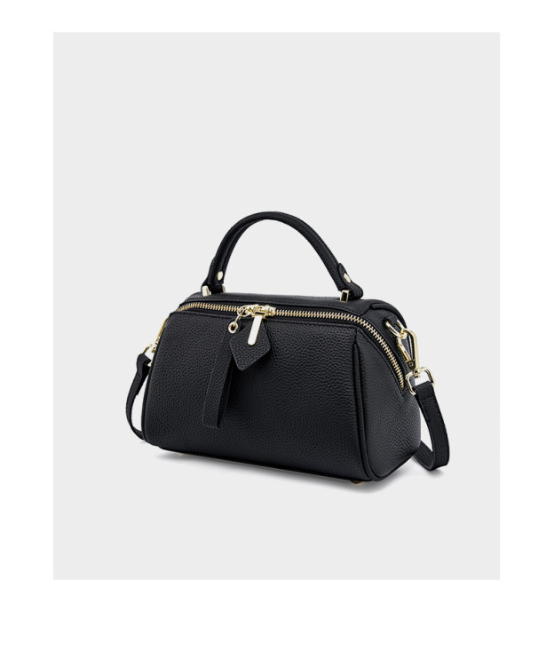 洗練されたエレガンス ！•グレー|黒|カラメル|3色•3WAY•天然牛革ハンドバッグ•牛革ショルダーバッグ