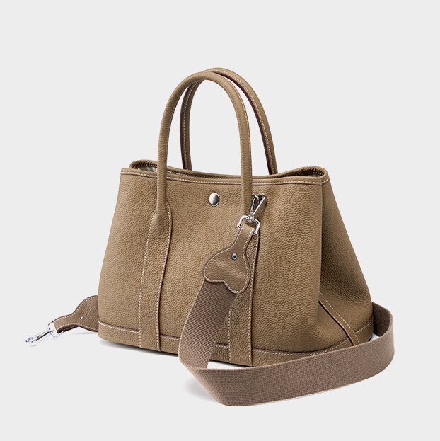 子袋付きの多機牛革バッグ|本革ハンドバッグ｜斜め掛けバッグ｜2本のショルダーストラップが付属しています