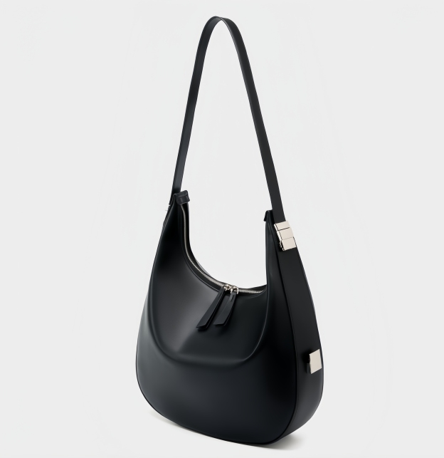 高級感たっぷり！•乳白|黒|2色•天然牛革トートバッグ •牛革シングルショルダーバッグ