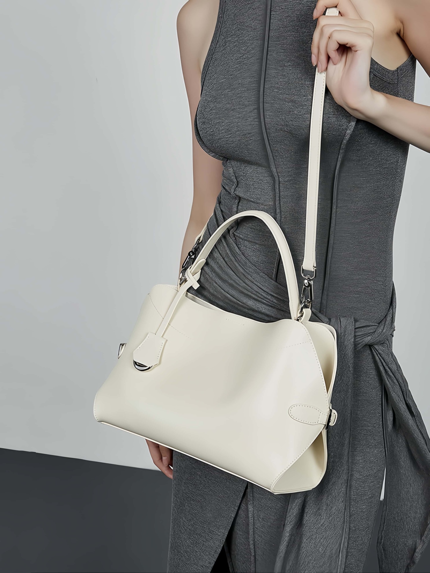 NEW ! |3WAY|牛革ハンドバッグ|牛革ショルダーバッグ| マザーバッグ