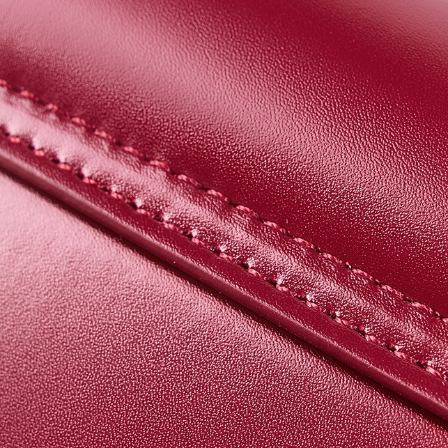 3色▪茶|黒|クラレット▪天然牛革ハンドバッグ▪牛革肩掛けバッグ