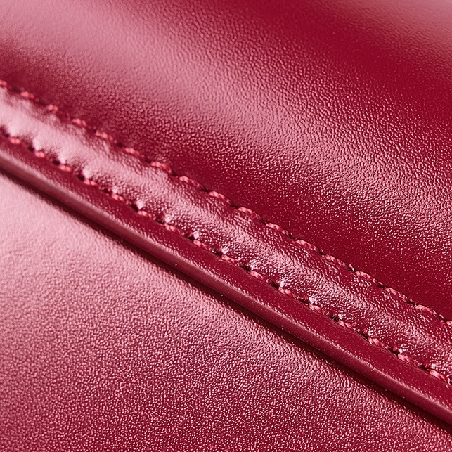 3色▪茶|黒|クラレット▪天然牛革ハンドバッグ▪牛革肩掛けバッグ