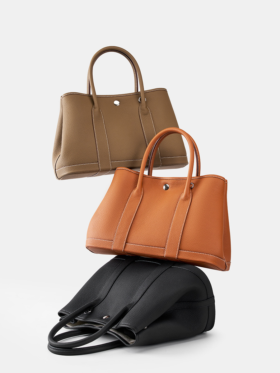 子袋付きの多機牛革バッグ|本革ハンドバッグ｜斜め掛けバッグ｜2本のショルダーストラップが付属しています
