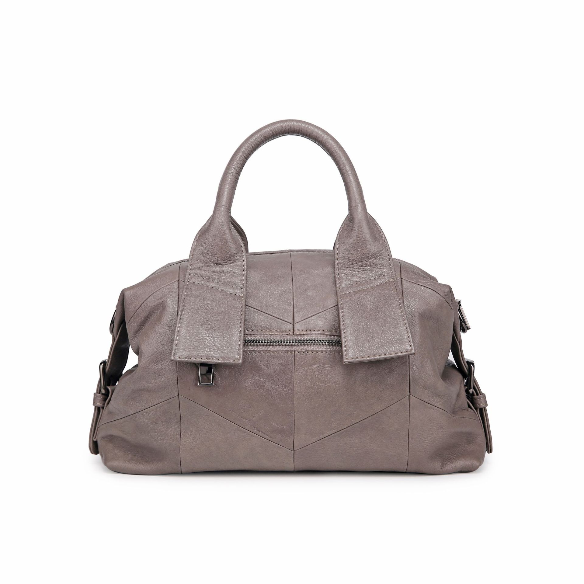 快適さ ！|3WAY•ベージュ|黒|青|赤|4色•植物鞣し牛革ハンドバッグ•大容量