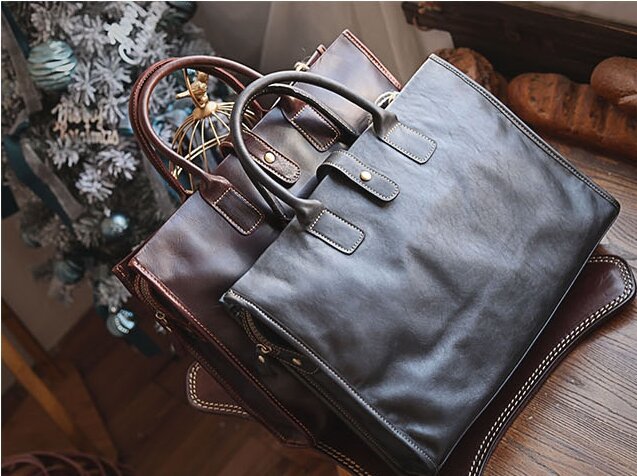 天然の牛革ビジネス・才フィスバッグ、斜ショルダーバッグ ST3098221HD