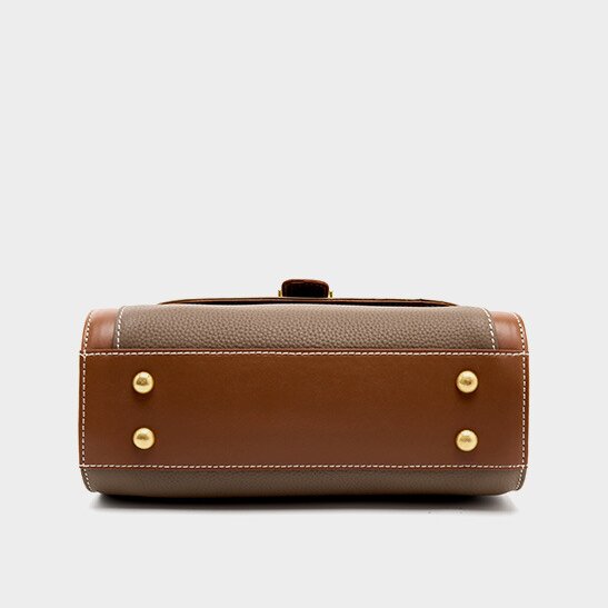 上質の魅力 ！|白|グレー|2色|牛革ハンドバッグ♥牛革ショルダーバッグ