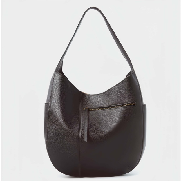 細部まで丁寧！|黒|コーヒー|2色|牛革ハンドバッグ |牛革トートバッグ