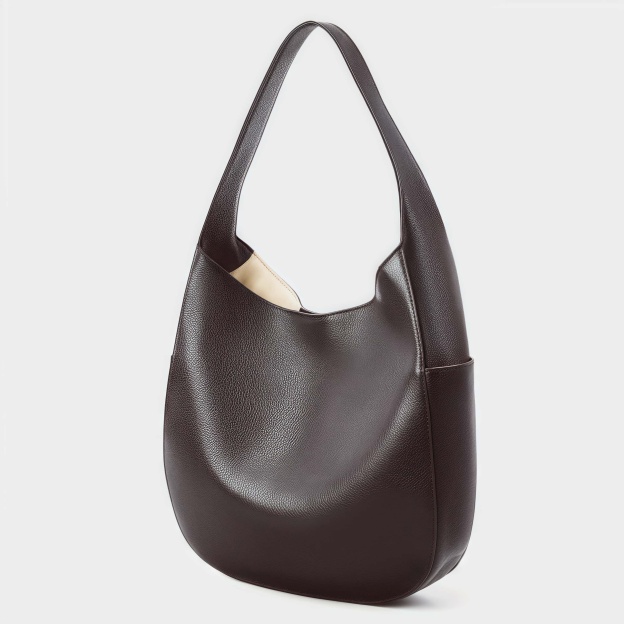 細部まで丁寧！|黒|コーヒー|2色|牛革ハンドバッグ |牛革トートバッグ