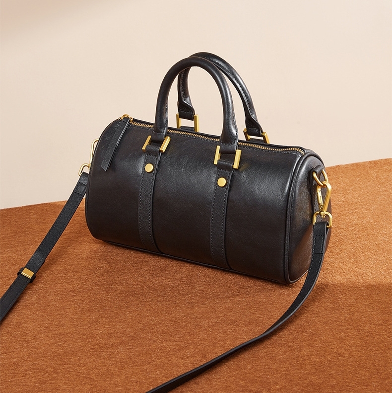 レトロな新作！•3色•3WAY•天然牛革ハンドバッグ•牛革ショルダーバッグ