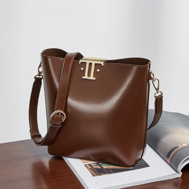 天然牛革斜ショルダーバッグ| 牛革肩掛けバッグ