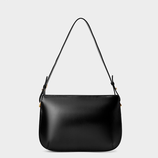 レザー携帯ポーチ|牛革ショルダーバッグ|サコッシュ|斜め掛けバッグ|エブニングバッグ