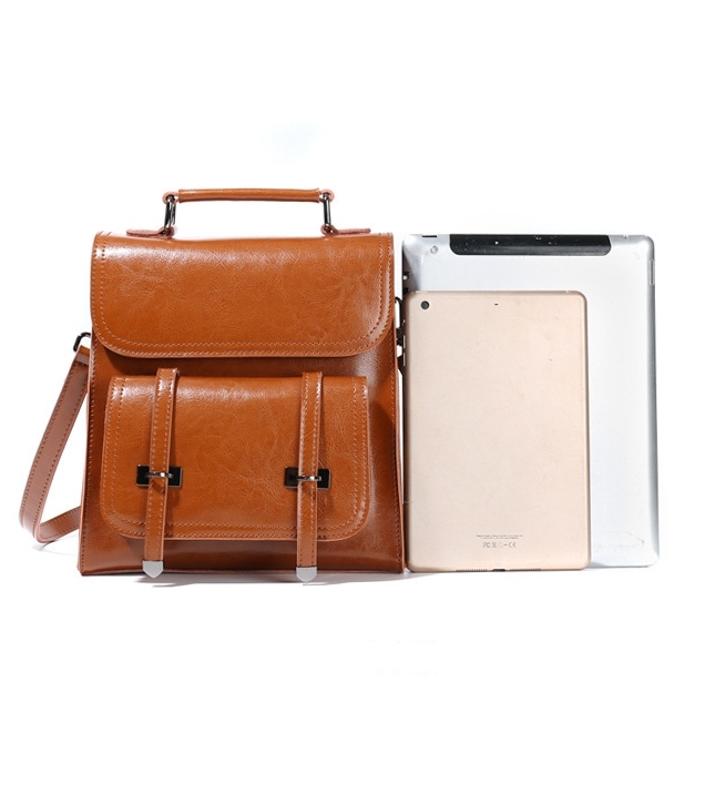 NEW ! •多機能•4つの使用モード切り替え！•天然な油蜡牛革リユック・バック•牛革斜めがけバッグ •牛革ハンドバッグ