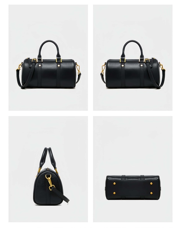 レトロな新作！•3色•3WAY•天然牛革ハンドバッグ•牛革ショルダーバッグ